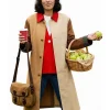In The City S01 Danielle Olivera Colorblock Coat