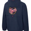 Indiana-Fever-Stadium-Essentials-Navy-Red-Quarter-Zip-Jacket-Back