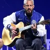 Inter Milan Dugout 2026 Blue and White Satin Starter Jacket Front View