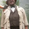 Jack Black Movie Jumanji Open World 2026 Cream Cotton Jacket