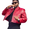 Jason Derulo Roundhay Festival 2026 Red Jacket Front
