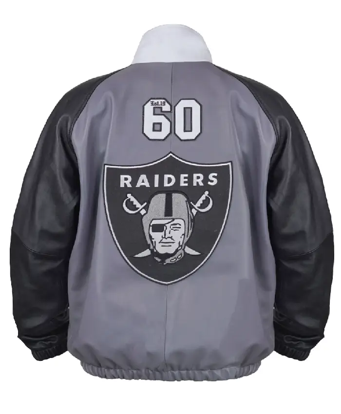 Buy Jeff Hamilton Raiders Vegan Leather Jacket For Men