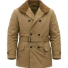 Jimmy 2026 Daniel Fee Khaki Military Coat Front