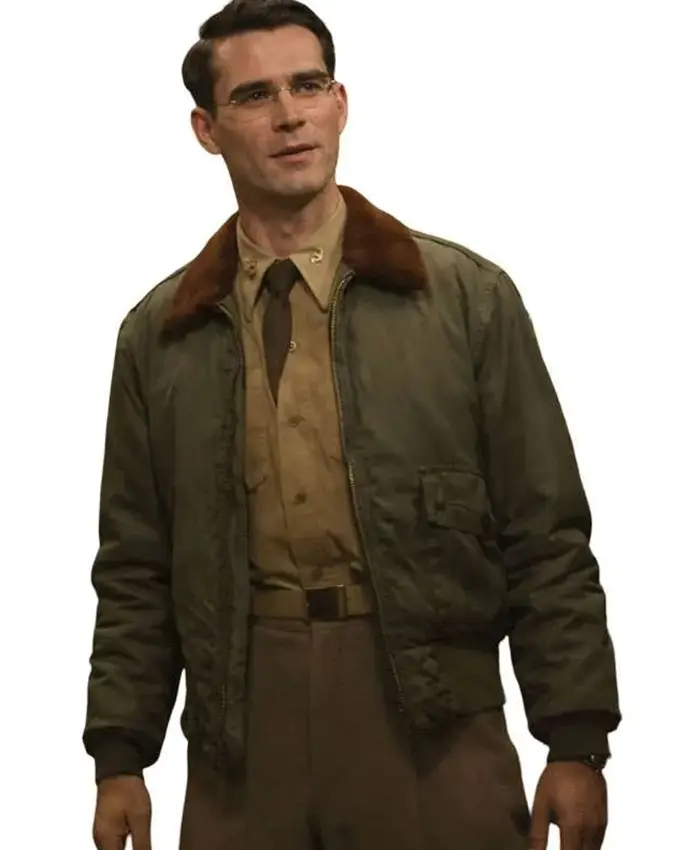 Jimmy 2026 KJ Apa G1 Green Flight Jacket
