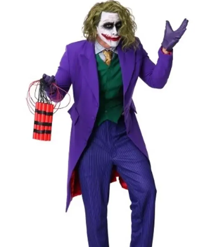 Joker Purple Halloween Suit For Sale
