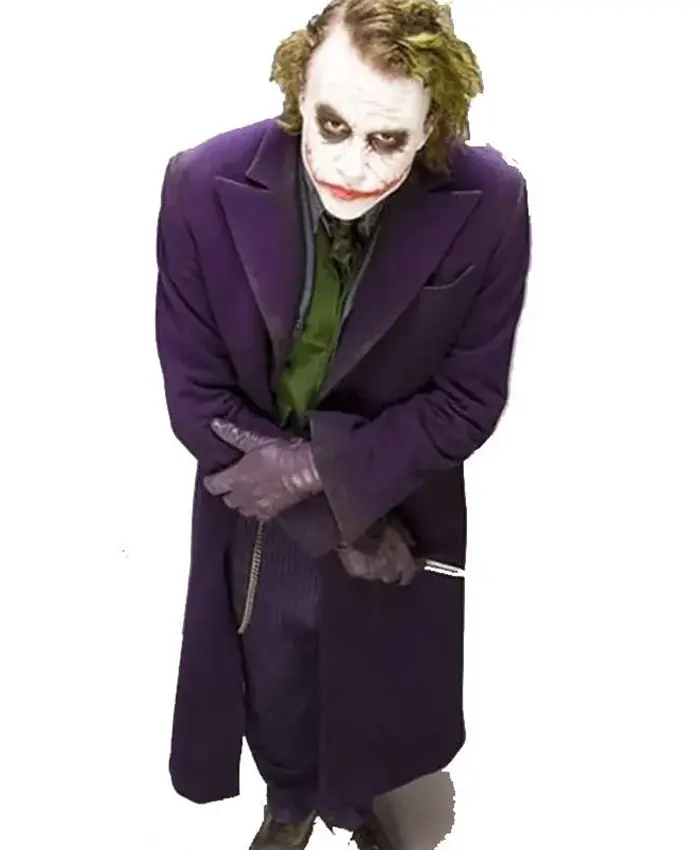 Joker Purple Halloween Suit Front