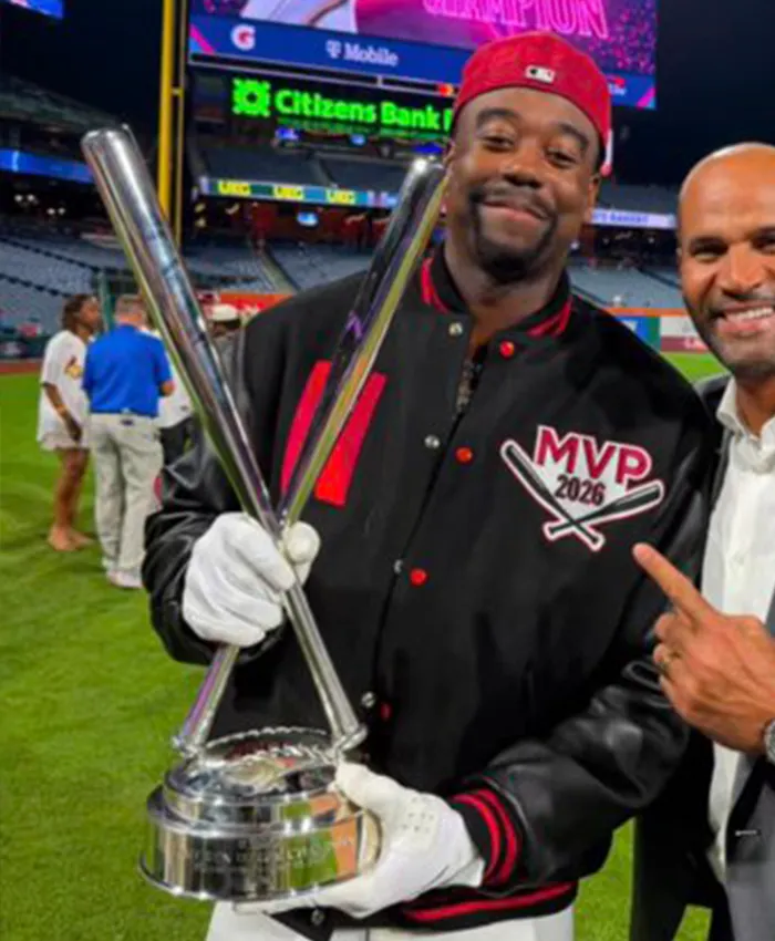 Jordan Walker MVP Black Varsity Jacket For Sale