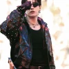 Jungkook Custom Balenciaga Arirang Paris Tour Studded Jacket For Sale