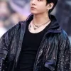Jungkook Custom Balenciaga Arirang Paris Tour Studded Jacket Front