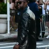 Kevin Hart 72 Hours New York Screening Black Leather Blazer