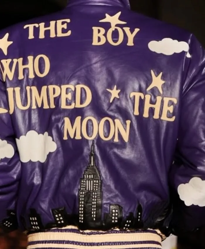 Kidsuper x Jeff Hamilton The Boy Who Jumped The Moon Jacket Back