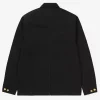 Kit Russell TV Series Ransom Canyon 2026 Casey W. Johnson Black Cotton Jacket Back