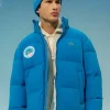 Shop Lacoste x Olympic Heritage Cortina Blue Jacket For Sale