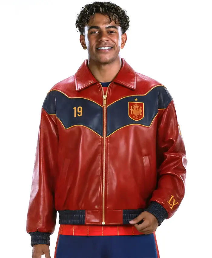 Lamine Yamal Spain Final World Cup Leather Jacket