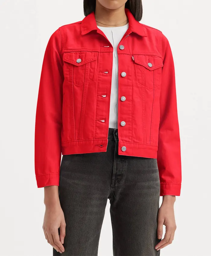 Levis-Womens-Red-Denim-Trucker-Jacket