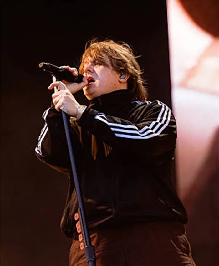 Lewis Capaldi Adidas Black Track Jacket