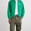 Louis Tomlinson Human Made Green Cotton-Twill Jacket Front