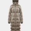 Love It or List It S21 Page Turner Puffer Long Hooded Jacket Front