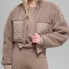 Love it or List It S21 Page Turner Sherpa Cropped Jacket