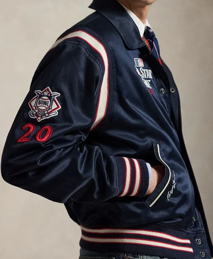 MLB All-Star Game 2026 Polo Ralph Lauren Navy Jacket Front