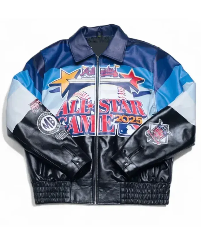 MLB All Star Game Atlanta Braves Leather Jacket
