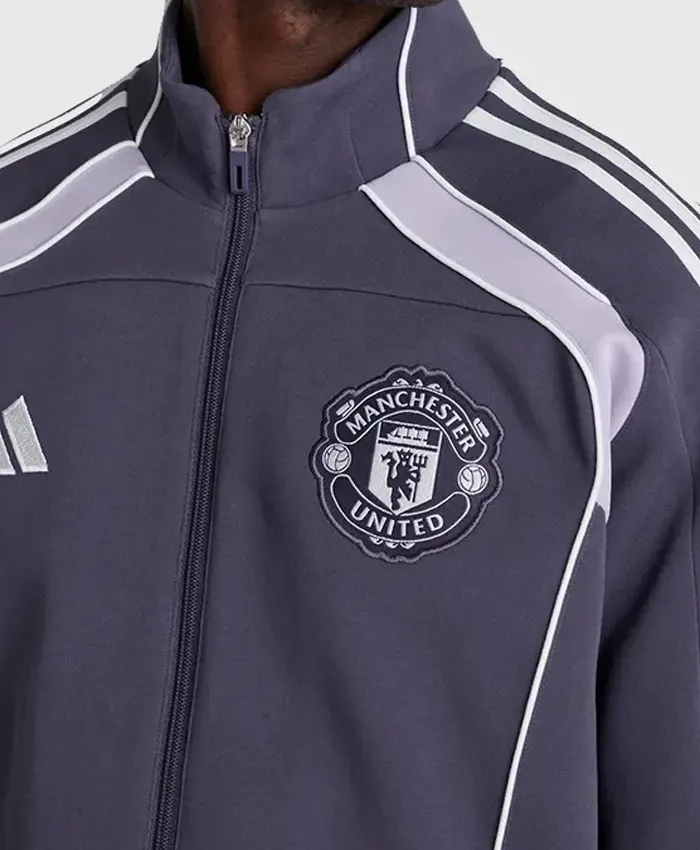 Manchester United x Adidas Urban Purist Track Jacket Front