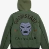 Marvel Doctor Doom Army Green Hooded Doomstadt Latveria Jacket