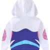 Marvel Girls Spider-Gwen Ghost Spider Hooded Jacket Back