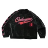 Marvel Spider Chaos Civil Track Jacket Black