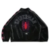 Marvel Spider Chaos Civil Track Jacket Black Back