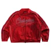 Marvel Spider Chaos Civil Track Jacket Red