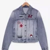 Marvel Spider-Man Women’s Blue Denim Jacket