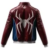 Marvel x Spider Man Tom Holland Leather Jacket Back