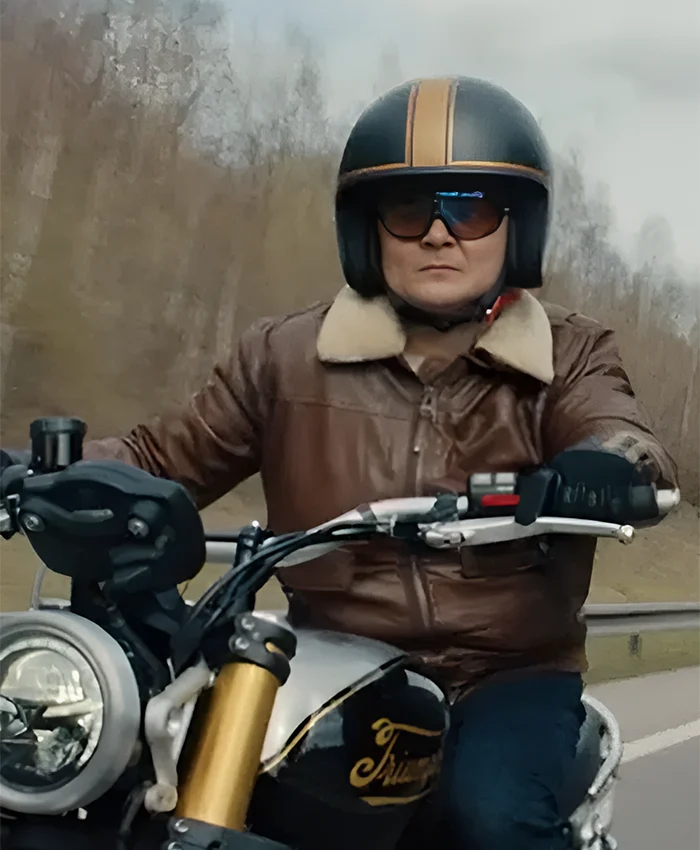 Matchbox the Movie 2026 Arturo Castro Leather Jacket