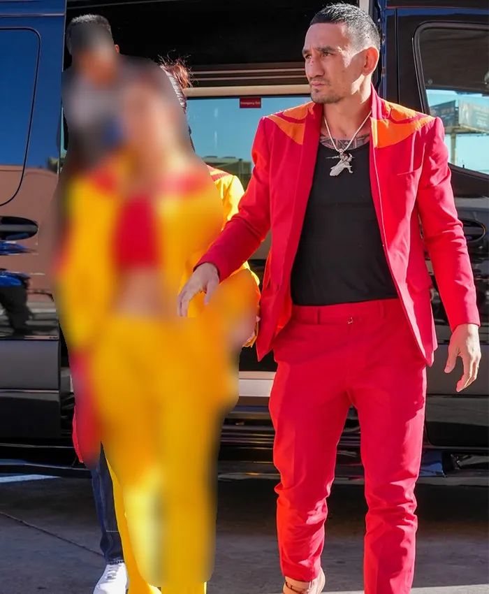 Max Holloway UFC 329 Red Suit For Sale
