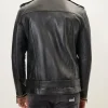 Mens-Gold-Studded-Black-Leather-Jacket-Back