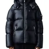 Mens-Mackage-Hooded-Black-Puffer-Jacket