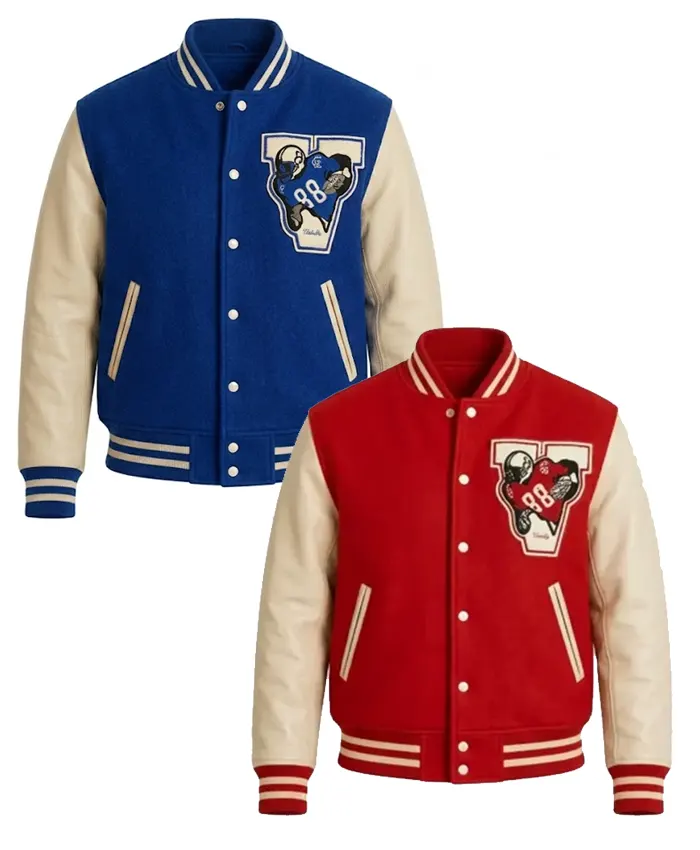 Michael Jackson VAN 1988 Stadium Varsity Jacket
