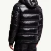 Moncler-Maya-Matte-Black-Short-Down-Jacket