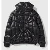 Moncler X Spiderman Black Padded Jacket Front