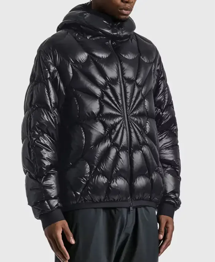 Moncler X Spiderman Black Padded Jacket