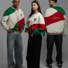 Morocco World Cup Colorblock Bomber Jacket For Sale