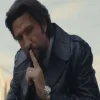Motor City Pablo Schreiber Black Leather Coat Front