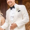 MrBeast Wedding White Blazer For Sale