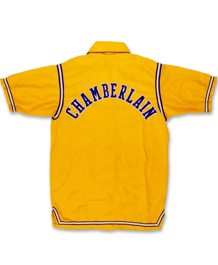 NBA Finals Game Los Angeles Lakers 1972 Wilt Chamberlain Warmup Jacket