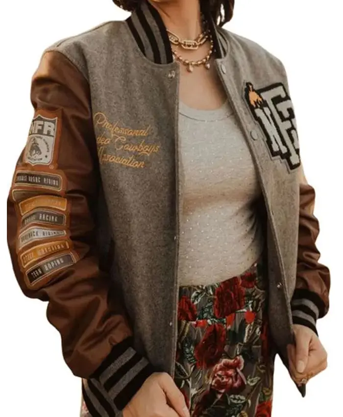 NFR Las Vegas Cowboy Varsity Jacket