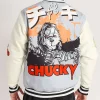NWT Chucky x Reason Good Guys Varsity Jacket Back