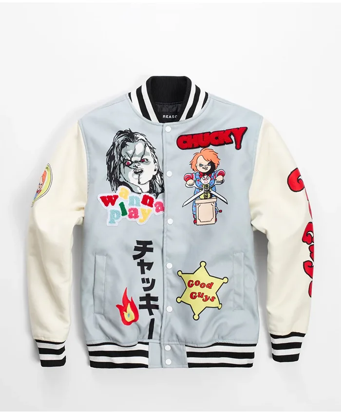 NWT Chucky x Reason Good Guys Varsity Jacket