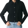 NYC Airport Emily Blunt Black Jacket Front