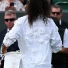 Naomi Osaka Championships Wimbledon 2026 Floral Jacket Back